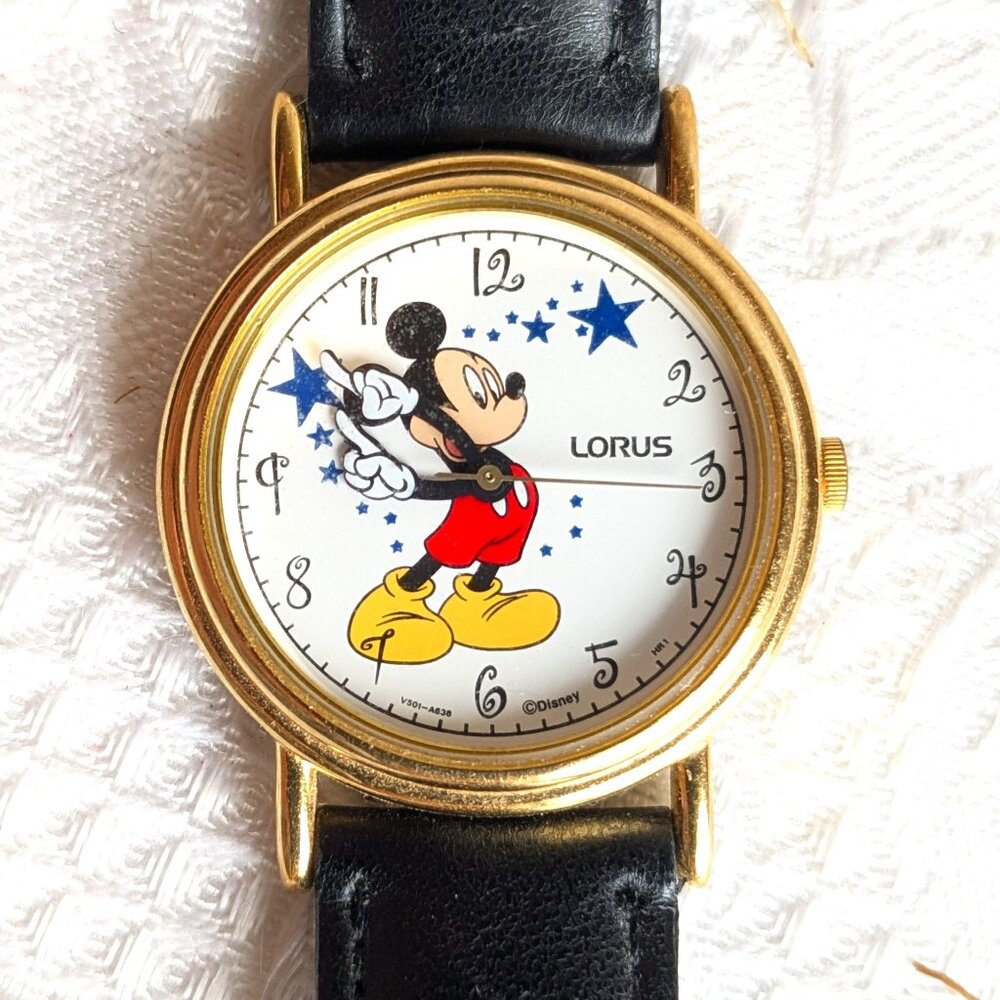 Lorus Mickey Mouse Watch Vintage from 1970's